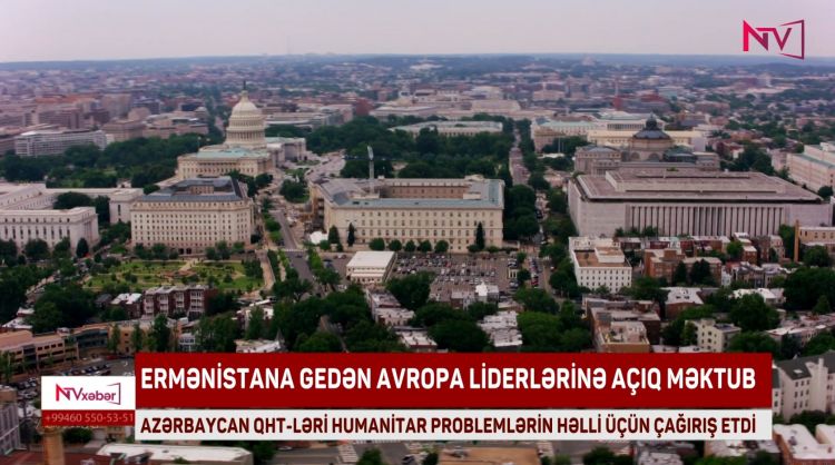 Azərbaycan QHT-ləri Ermənistana gedən Avropa liderlərinə açıq məktub yazıb<font color=red> - VİDEO</font>