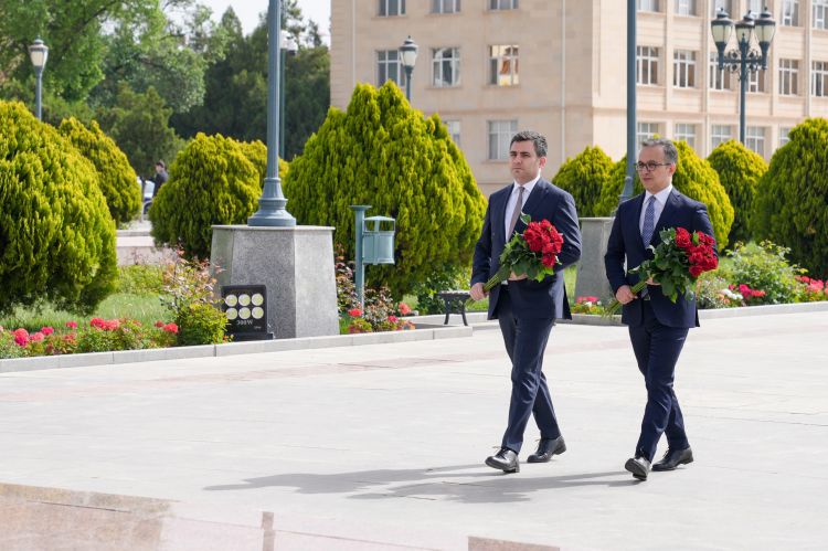 Azərbaycan, Türkiyə və Gürcüstandan olan din xadimləri Naxçıvana səfər edib<font color=red> - FOTOLAR</font>