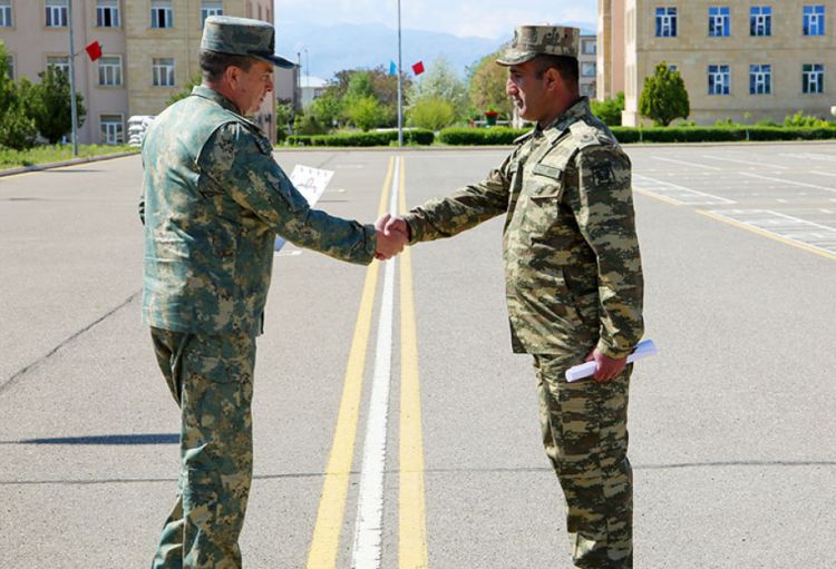 Əlahiddə Ümumqoşun Ordunun hərbi hissəsində növbəti təlim toplanışı başa çatıb