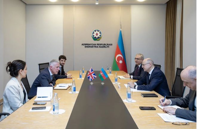 Azərbaycan və Böyük Britaniya enerji layihələrinin icrasını müzakirə edib<font color=red> - FOTOLAR</font>