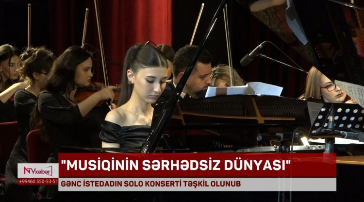 Naxçıvanda II kurs tələbəsi Fidan Əliyevanın solo konserti keçirilib<font color=red> - VİDEO</font>