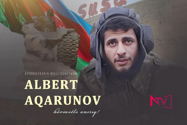 Milli Qəhrəman Albert Aqarunovun anım günüdür