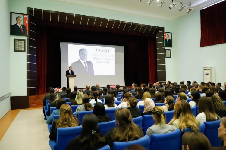 Babək şəhərində “Heydər Əliyev və Azərbaycan Gəncliyi” adlı tədbir keçirilib<font color=red> - FOTOLAR</font>