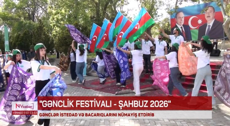 “Gənclik Festivalı – Şahbuz 2026” rəngarəng proqramlarla yadda qalıb<font color=red> - VİDEO</font>