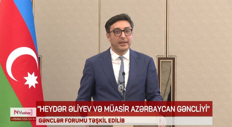 “Heydər Əliyev və müasir Azərbaycan gəncliyi” mövzusunda gənclər forumu keçirilib<font color=red> - VİDEO</font>