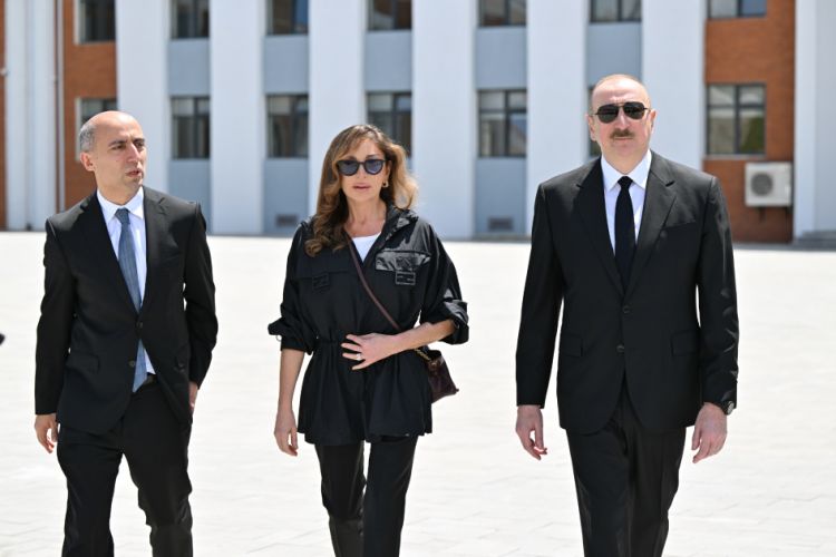 Prezident İlham Əliyev Cəbrayıl rayonunun Şükürbəyli kəndinin açılışında iştirak edib<font color=red> - FOTOLAR</font>
