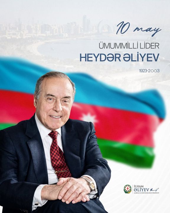 Prezident İlham Əliyev Ümummilli Lider Heydər Əliyevin 103-cü ildönümü ilə bağlı paylaşım edib