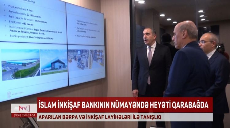 İSLAM İNKİŞAF BANKININ NÜMAYƏNDƏ HEYƏTİ QARABAĞDA<font color=red> - VİDEO</font>