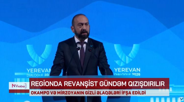 OKAMPO VƏ MİRZOYANIN GİZLİ ƏLAQƏLƏRİ İFŞA EDİLİB<font color=red> - VİDEO</font>