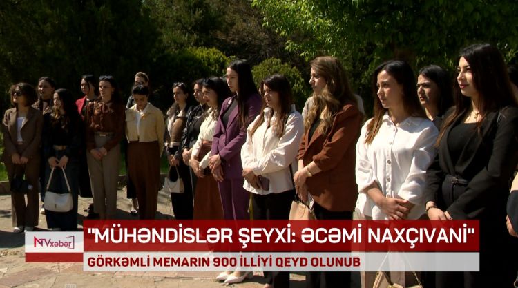 Naxçıvanda Əcəmi Naxçıvaninin 900 illiyi qeyd olunub<font color=red> - VİDEO</font>