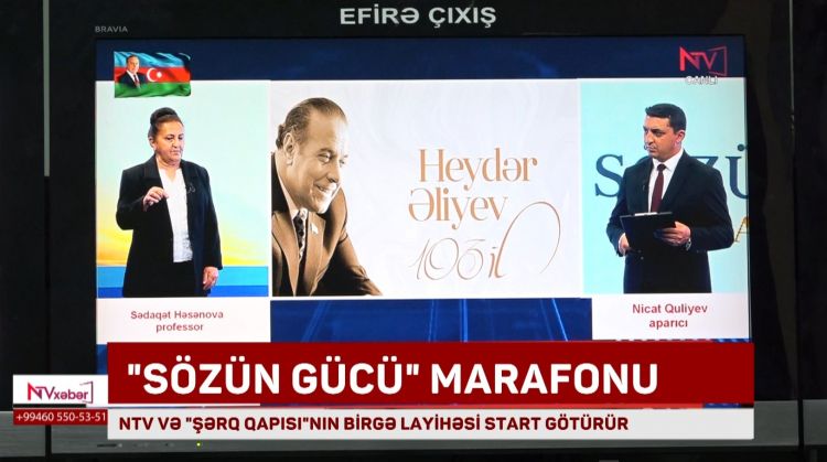 NTV VƏ "ŞƏRQ QAPISI"NIN BİRGƏ LAYİHƏSİ START GÖTÜRÜB<font color=red> - VİDEO</font>