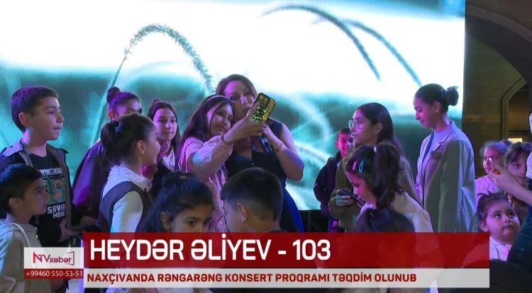 Naxçıvanda Ümummilli Lider Heydər Əliyevin xatirəsinə həsr olunmuş konsert keçirilib<font color=red> - VİDEO</font>
