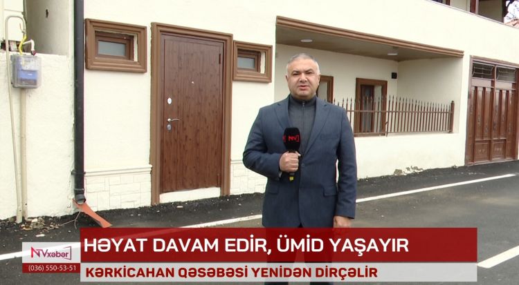 KƏRKİCAHAN QƏSƏBƏSİ YENİDƏN DİRÇƏLİR<font color=red> - VİDEO</font>