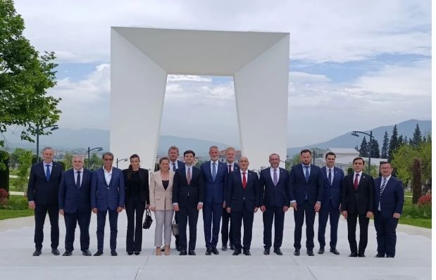 Rixard Raşi Xankəndidə quruculuq işləri ilə tanış olub