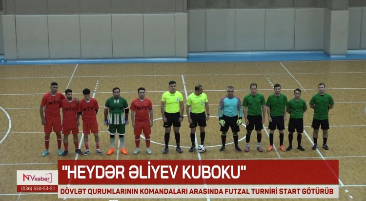 Naxçıvanda "Heydər Əliyev Kuboku" uğrunda futzal turnirinin açılış mərasimi keçirilib<font color=red> - VİDEO</font>