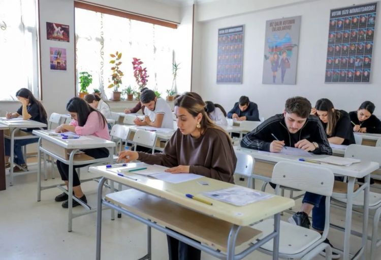 DİM bu gün ali təhsil müəssisələrinin magistraturalarına qəbul imtahanı təşkil edib