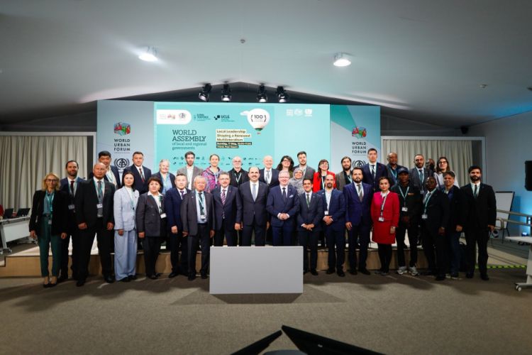 WUF13-ün ilk günü nazirlər görüşü, bayraq qaldırma mərasimi və Assambleya sessiyaları ilə yadda qalıb<font color=red> - FOTOLAR</font>