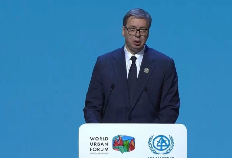 Aleksandar Vuçiç: İlham Əliyevin xalqına bağlılığı Bakıdakı inanılmaz tərəqqinin təminatçısıdır