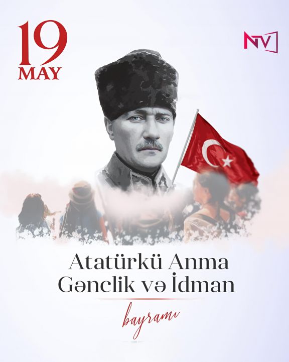 Türkiyədə Atatürkü Anma, Gənclik və İdman Bayramı qeyd olunur