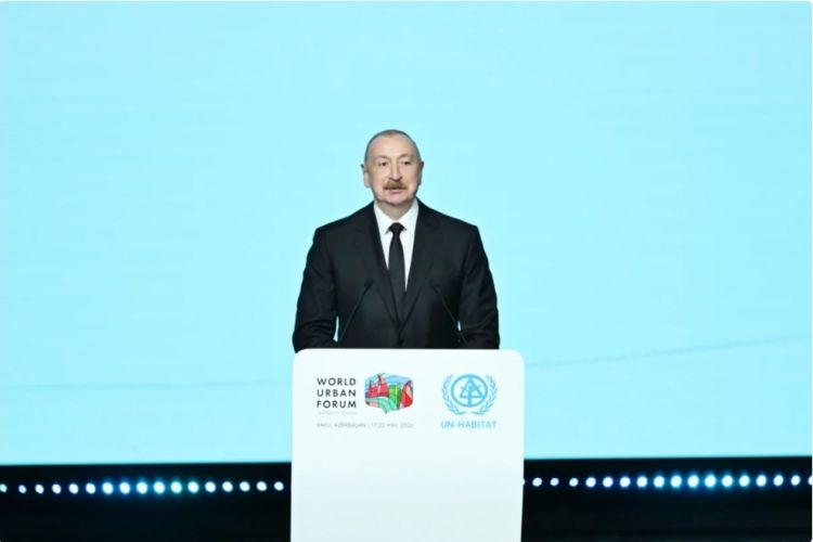 Prezidentin sosial şəbəkə hesablarında WUF13-ün açılış mərasiminə dair videoçarx paylaşılıb<font color=red> - VİDEO</font>