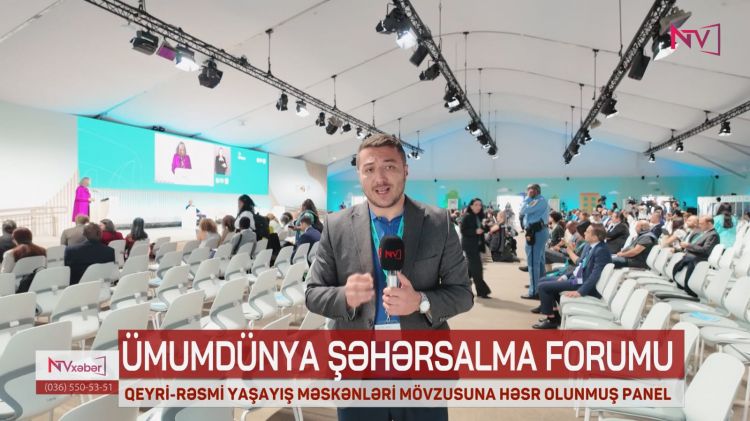QEYRİ-RƏSMİ YAŞAYIŞ MƏSKƏNLƏRİ MÖVZUSUNA HƏSR OLUNMUŞ PANEL<font color=red> - VİDEO</font>