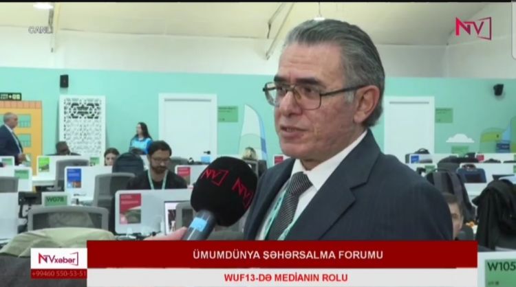 WUF13-DƏ MEDİANIN ROLU<font color=red> - VİDEO</font>