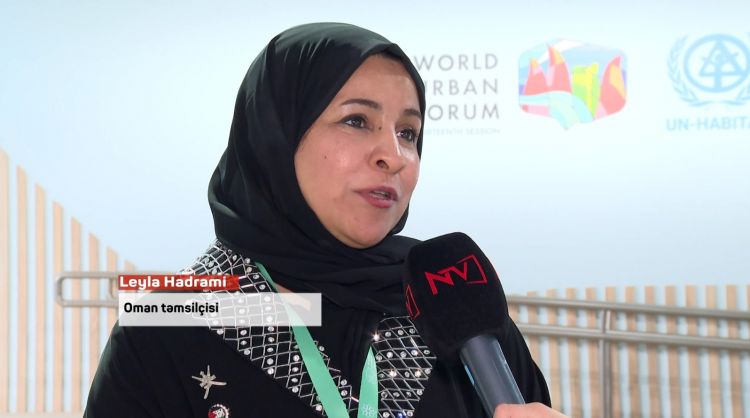 Oman təmsilçisi: WUF13-də iştirak etdiyim üçün çox şadam<font color=red> - VİDEO</font>