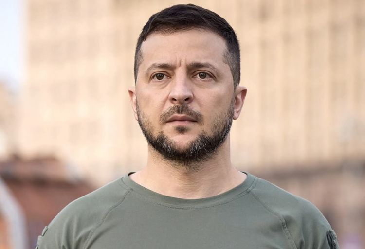 Zelenski: Ukrayna Rusiya ordusunun Çerniqov-Kiyev istiqamətində hücum əməliyyatları planlarını təhlil edib