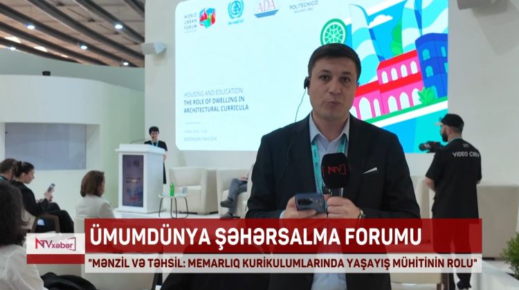 “Mənzil və təhsil: memarlıq kurikulumlarında yaşayış mühitinin rolu” mövzusunda sessiya yekunlaşıb<font color=red> - VİDEO</font>