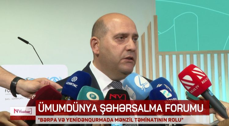 Biz daha yaxşı, daha “ağıllı” və daha dayanıqlı şəhər sistemləri qurmalıyıq– Xüsusi nümayəndə<font color=red> - VİDEO</font>