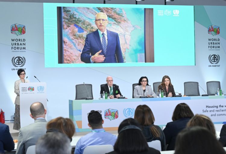 Muxtar Babayev: Şəhərlər iqlim dəyişikliyi ilə bağlı infrastruktur pozuntuları kimi risklərə daha çox məruz qalır