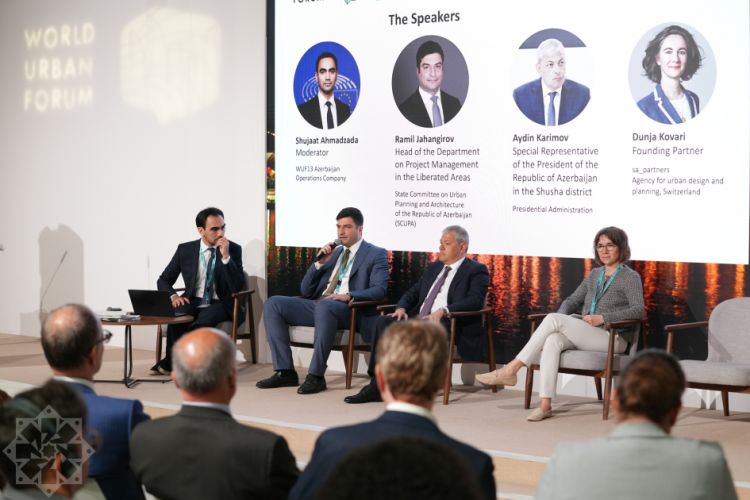WUF13 çərçivəsində Azərbaycanın şəhər transformasiyası və innovativ urbanizasiya modeli təqdim olunur