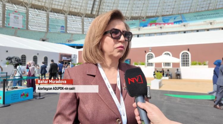 Bahar Muradova: "WUF13 qlobal əməkdaşlıq üçün mühüm platformadır"<font color=red> - VİDEO</font>