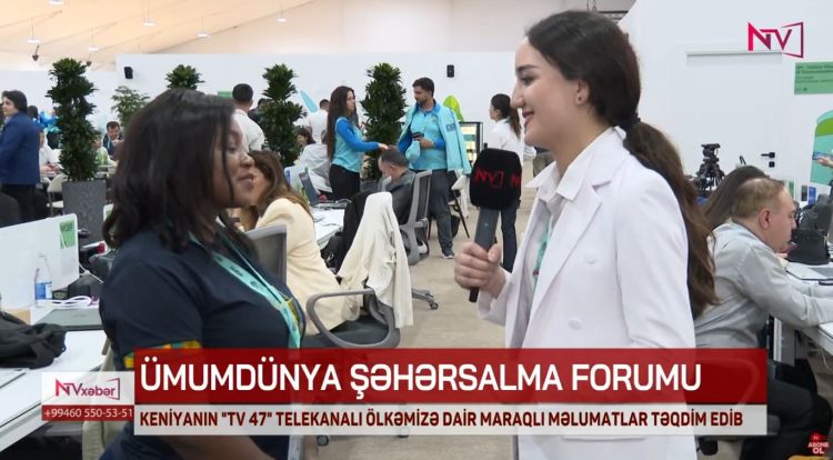 Keniyanın "TV47" telekanalı ölkəmizə dair maraqlı məlumatlar təqdim edib<font color=red> - VİDEO</font>