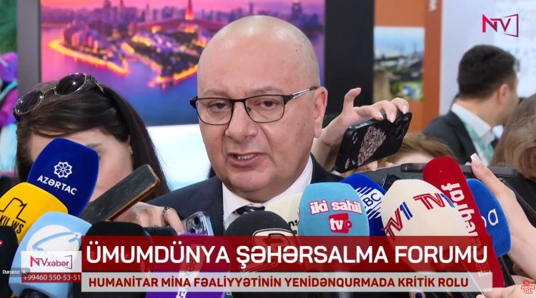 Vüqar Süleymanov: Minatəmizləmə fəaliyyəti Böyük Qayıdış Proqramına uyğun icra olunur<font color=red> - VİDEO</font>