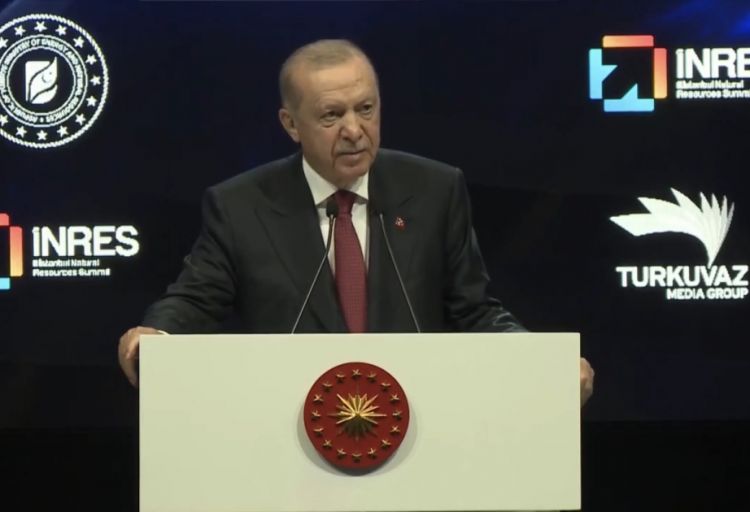 Prezident Ərdoğan: Türkiyə dünya boru ehtiyatlarının 73 faizinə sahibdir