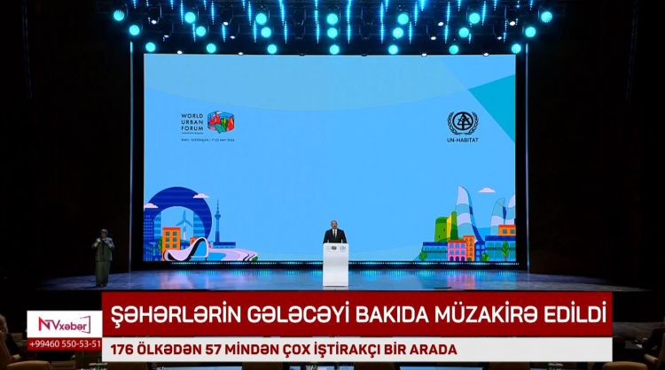 WUF13: ŞƏHƏRLƏRİN GƏLƏCƏYİ BAKIDA MÜZAKİRƏ EDİLDİ<font color=red> - VİDEO</font>