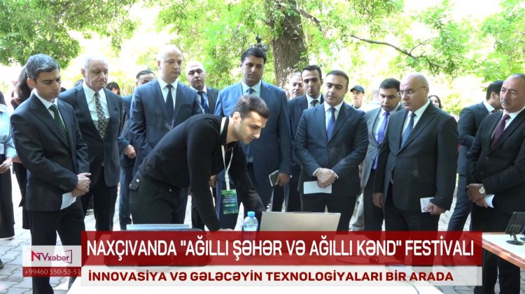 Naxçıvanda “Ağıllı şəhər və ağıllı kənd” startap festivalı keçirilib<font color=red> - VİDEO</font>
