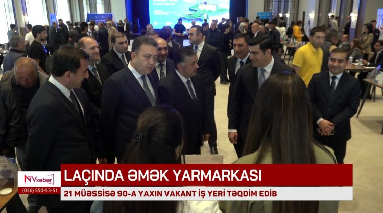 Laçında növbəti əmək yarmarkası keçirilib<font color=red> - VİDEO</font>
