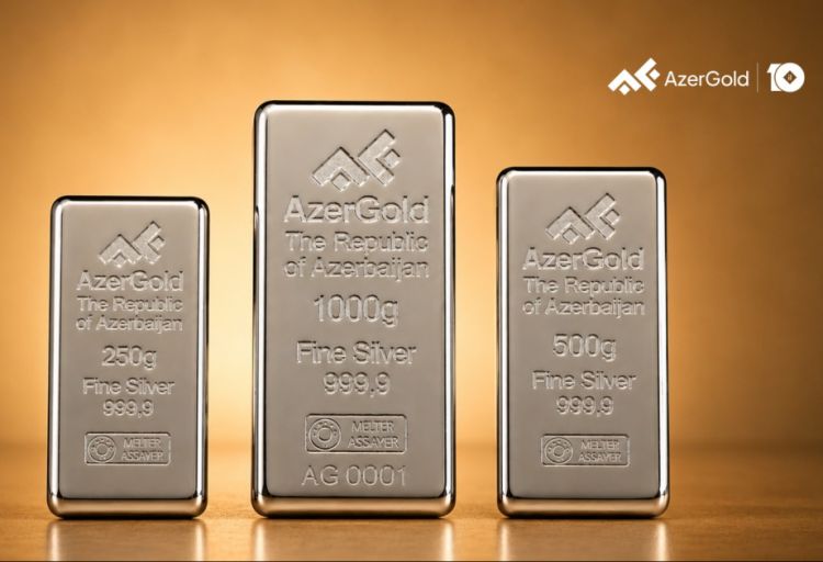 “AzerGold” ilk dəfə yerli bazara gümüş külçələr təqdim etməyə hazırlaşır