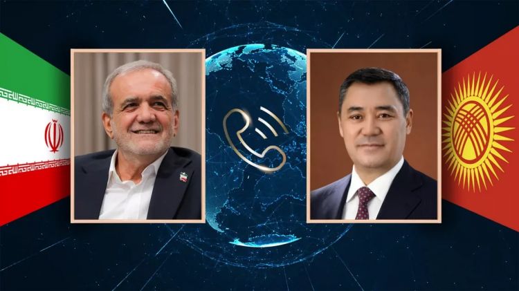 Japarov və Pezeşkian Yaxın Şərqdəki vəziyyəti müzakirə ediblər
