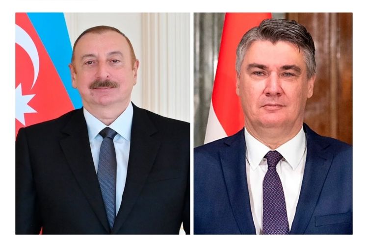 Prezident İlham Əliyev Xorvatiyanın milli bayramı münasibətilə Zoran Milanoviçi təbrik edib