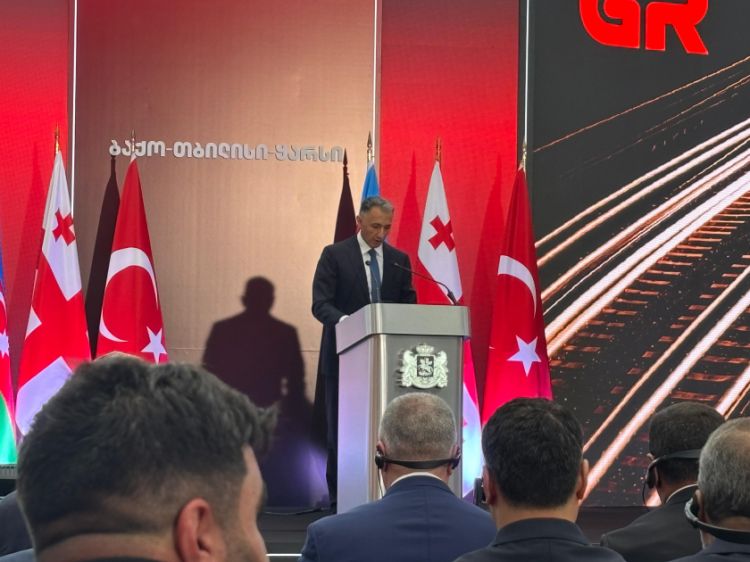 Bakı–Tbilisi–Qars dəmir yolu xətti modernləşdirilmədən sonra istifadəyə verilib<font color=red> - FOTOLAR</font>