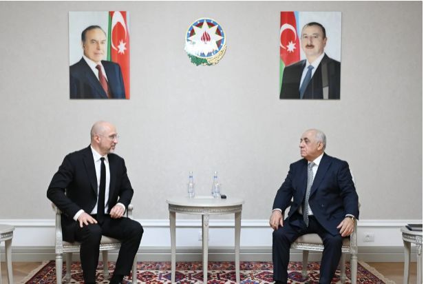 Əli Əsədov və Denis Şmiqal Azərbaycan ilə Ukrayna arasında ikitərəfli əməkdaşlığın mövcud vəziyyəti müzakirə ediblər