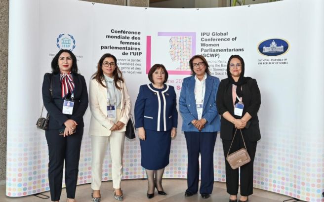 Milli Məclisin sədri Parlamentlərarası İttifaqın konfransı çərçivəsində görüşlər keçirib