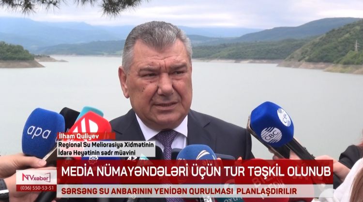 Sərsəng su anbarının yenidən qurulması planlaşdırılır<font color=red> - VİDEO</font>