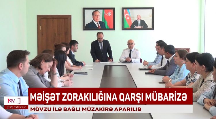 Culfada məişət zorakılığına qarşı mübarizə mövzusunda maarifləndirici tədbir keçirilib<font color=red> - VİDEO</font>