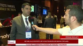 Bakıda “4-cü Milli Kibertəhlükəsizlik Forumu” keçirilir<font color=red> - VİDEO</font>