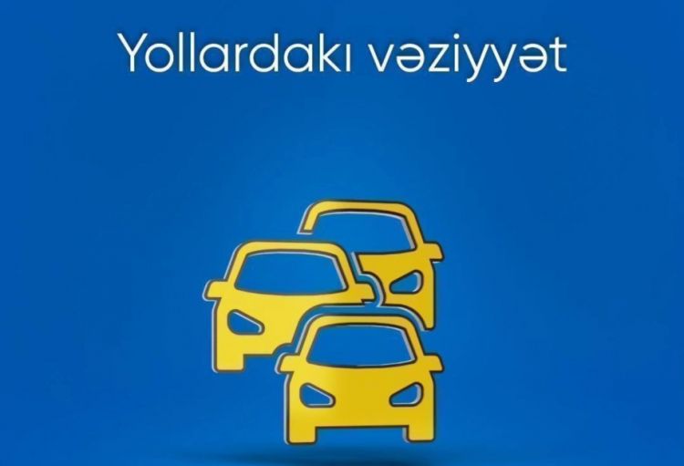 Paytaxtda bəzi yollarda nəqliyyatın hərəkətində sıxlıq müşahidə olunur