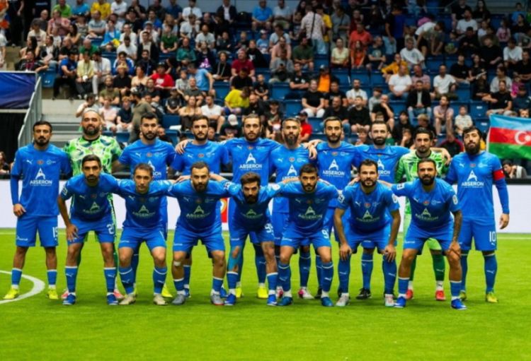 Mehriban Əliyeva Avropa çempionu olan minifutbol üzrə Azərbaycan millisini təbrik edib
